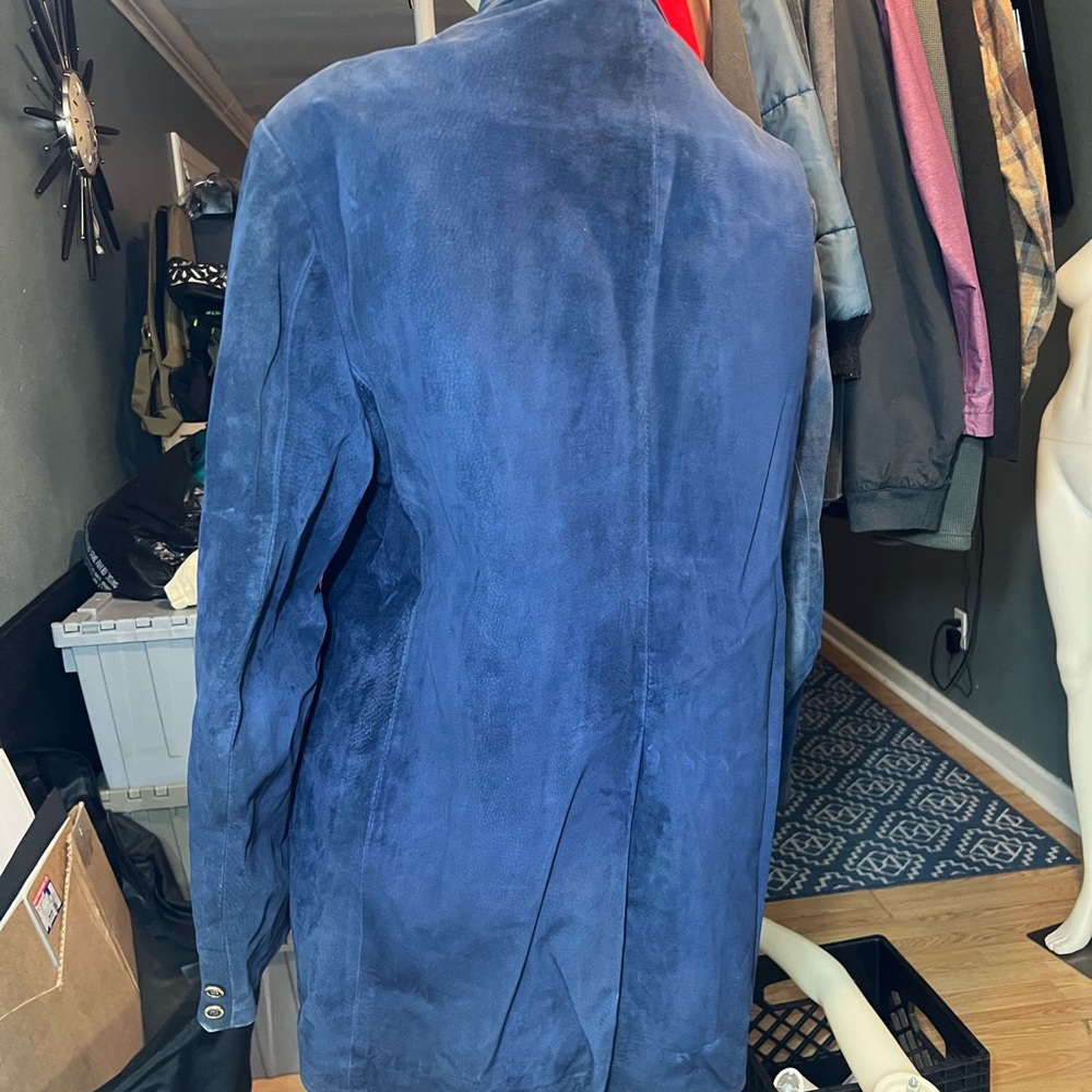Vintage Mens L Suede Leather Jacket 1970’s Pigskin By Jimmy Dean * Rare Find - Picture 9 of 9
